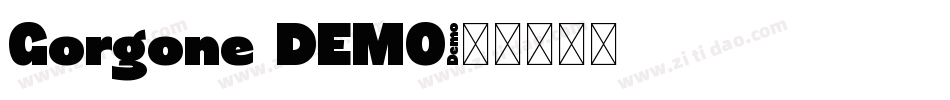 Gorgone DEMO字体转换